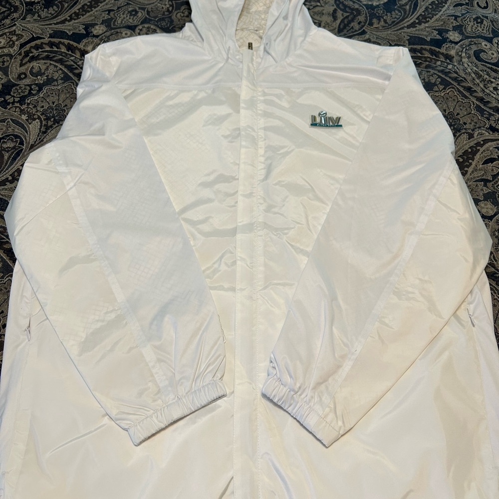 NFL Super Bowl 54 White Jacket.
